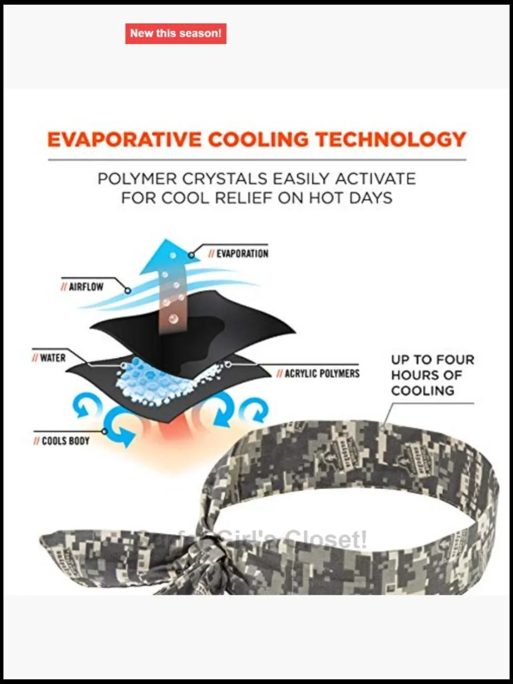 N/A evaporative cooling
